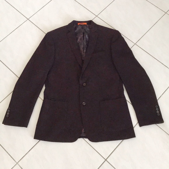 Tallia Other - Tallia Burgundy Wool Blazer
